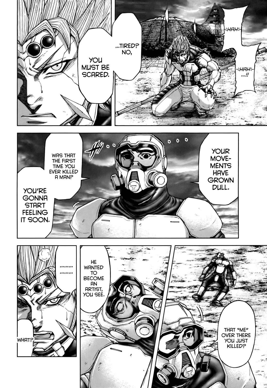 Terra Formars Chapter 96 page 6 - Chapter 96: TO THE END Divided Voice
