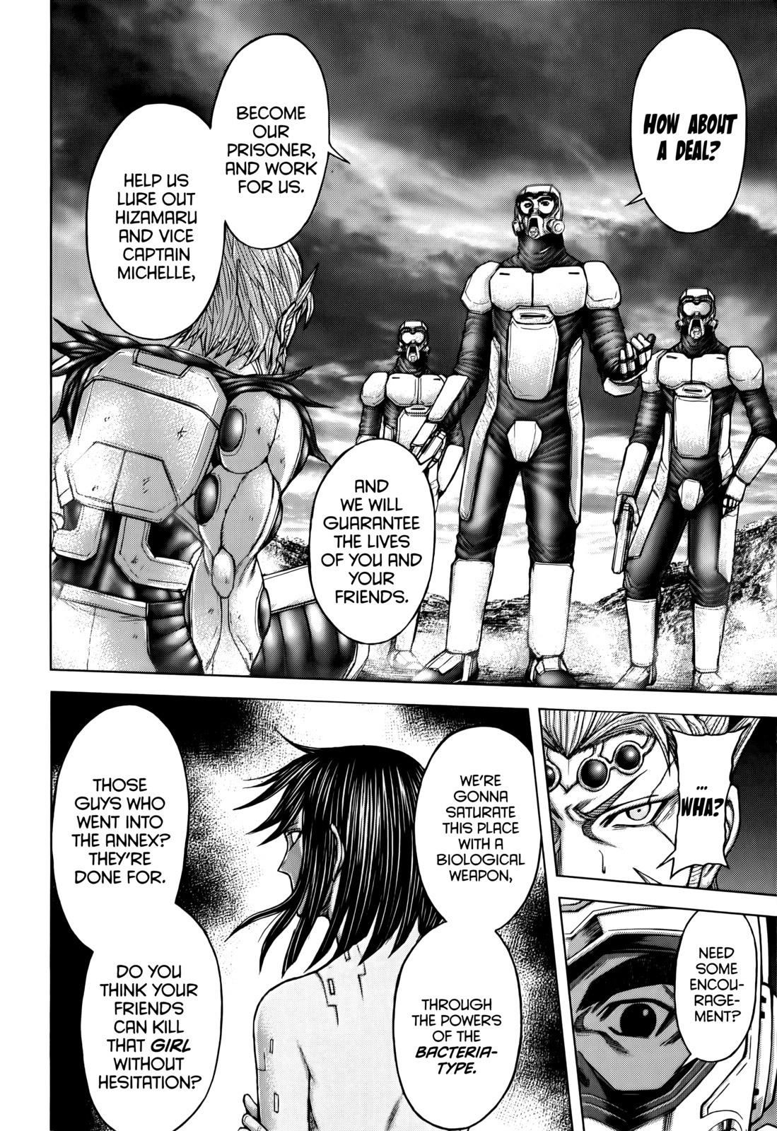 Terra Formars Chapter 96 page 8 - Chapter 96: TO THE END Divided Voice