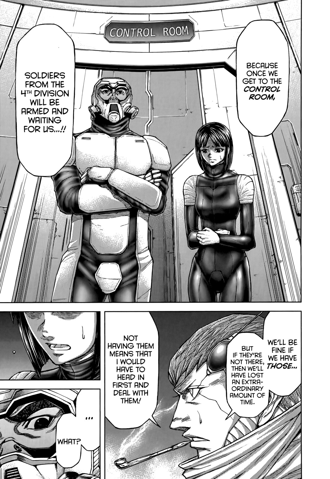 Terra Formars Chapter 97 page 10 - Chapter 97: ELEMENTS Position and Factors