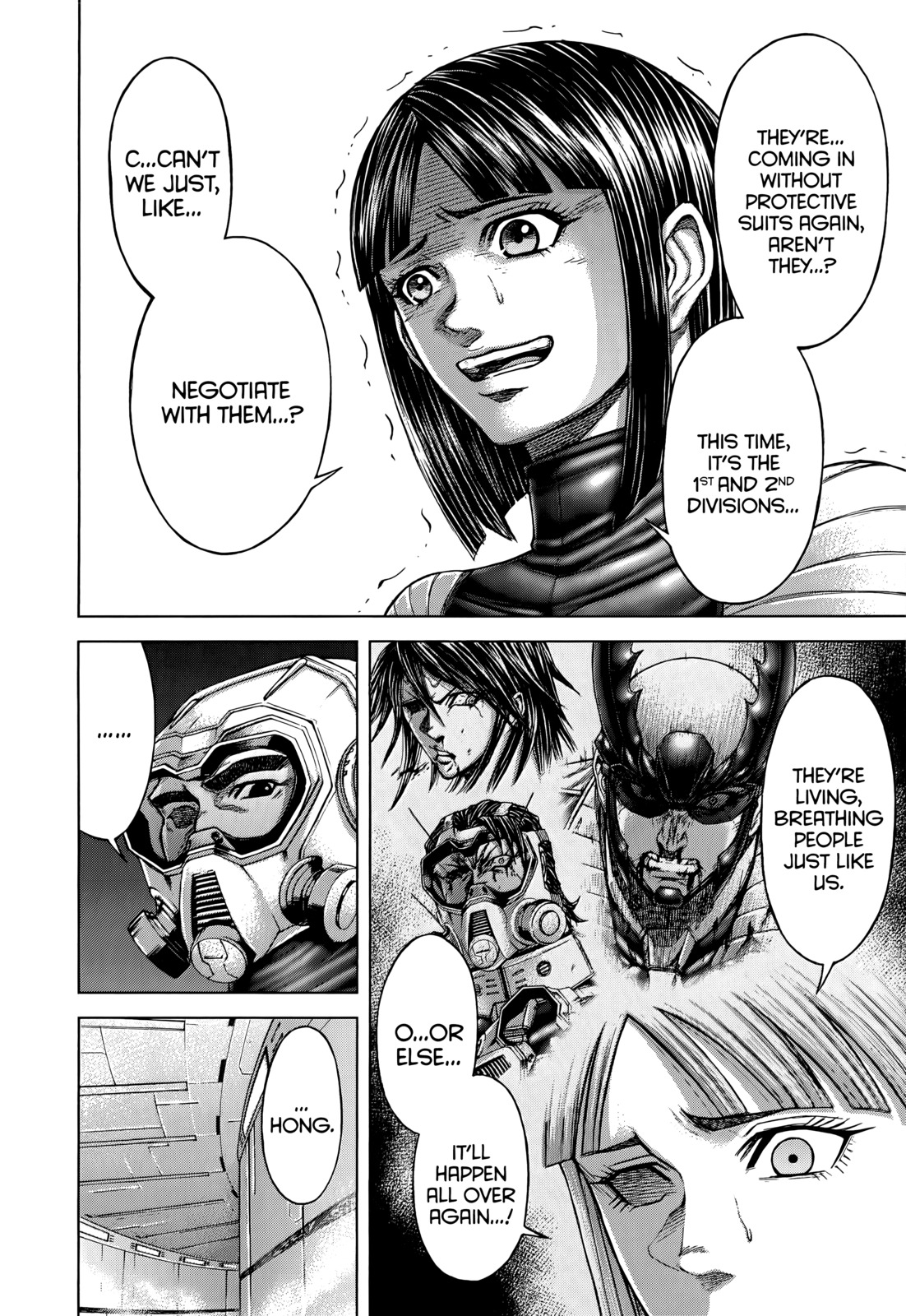 Terra Formars Chapter 97 page 11 - Chapter 97: ELEMENTS Position and Factors