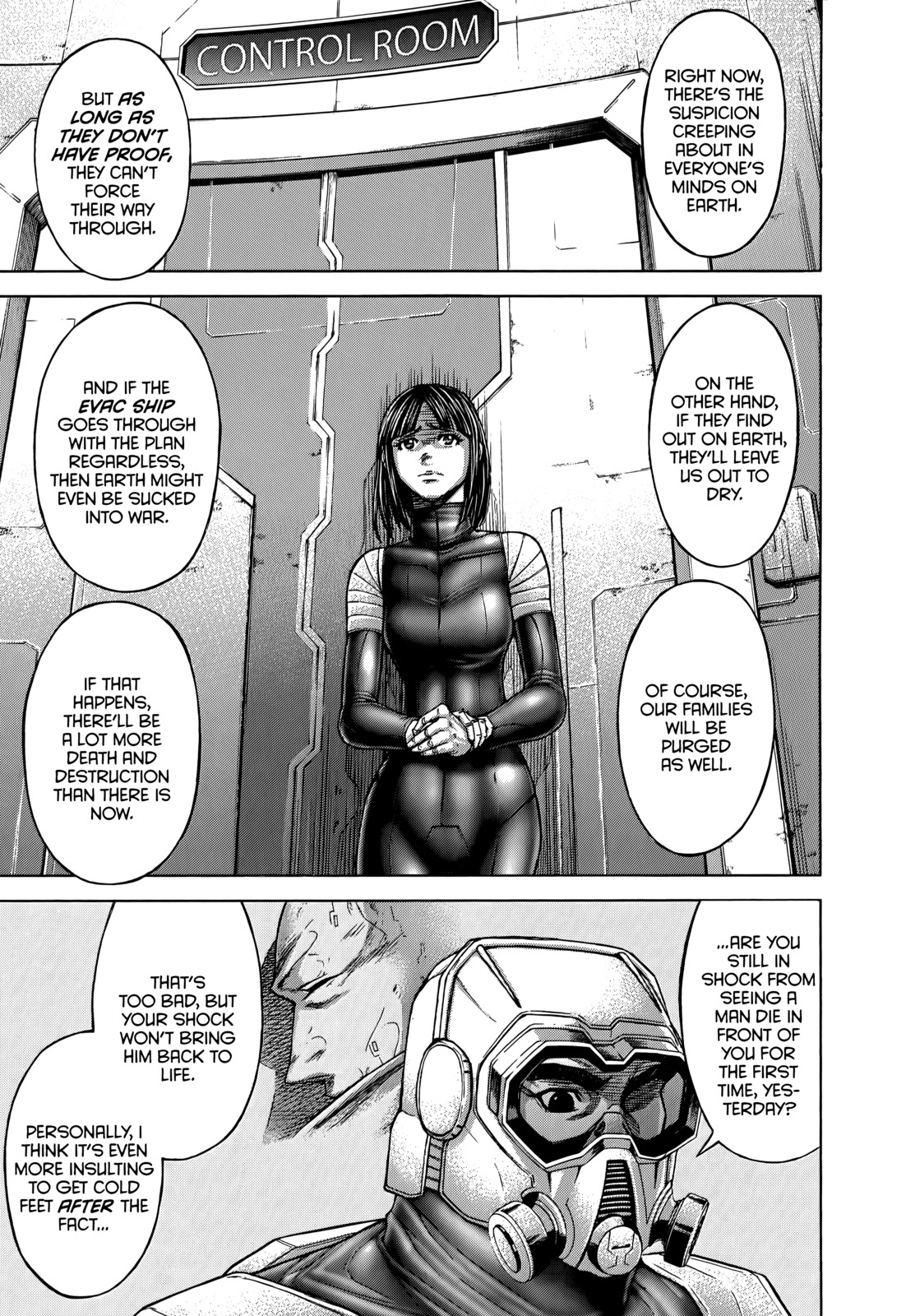 Terra Formars Chapter 97 page 14 - Chapter 97: ELEMENTS Position and Factors