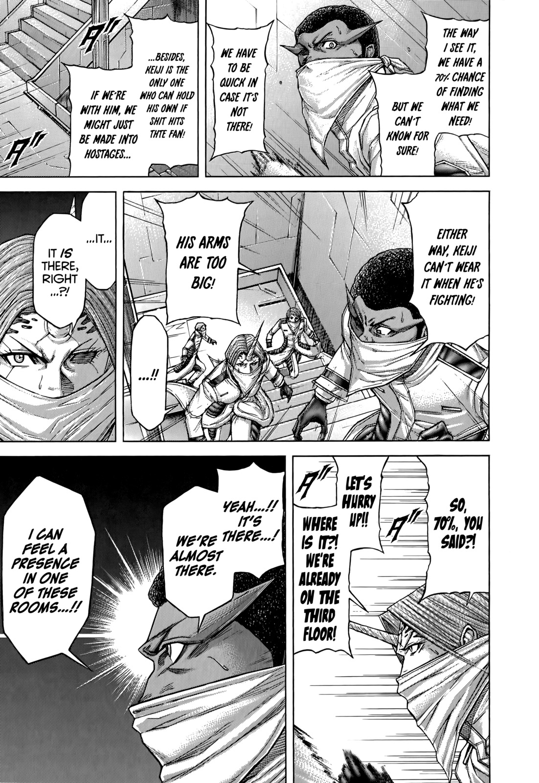 Terra Formars Chapter 97 page 16 - Chapter 97: ELEMENTS Position and Factors