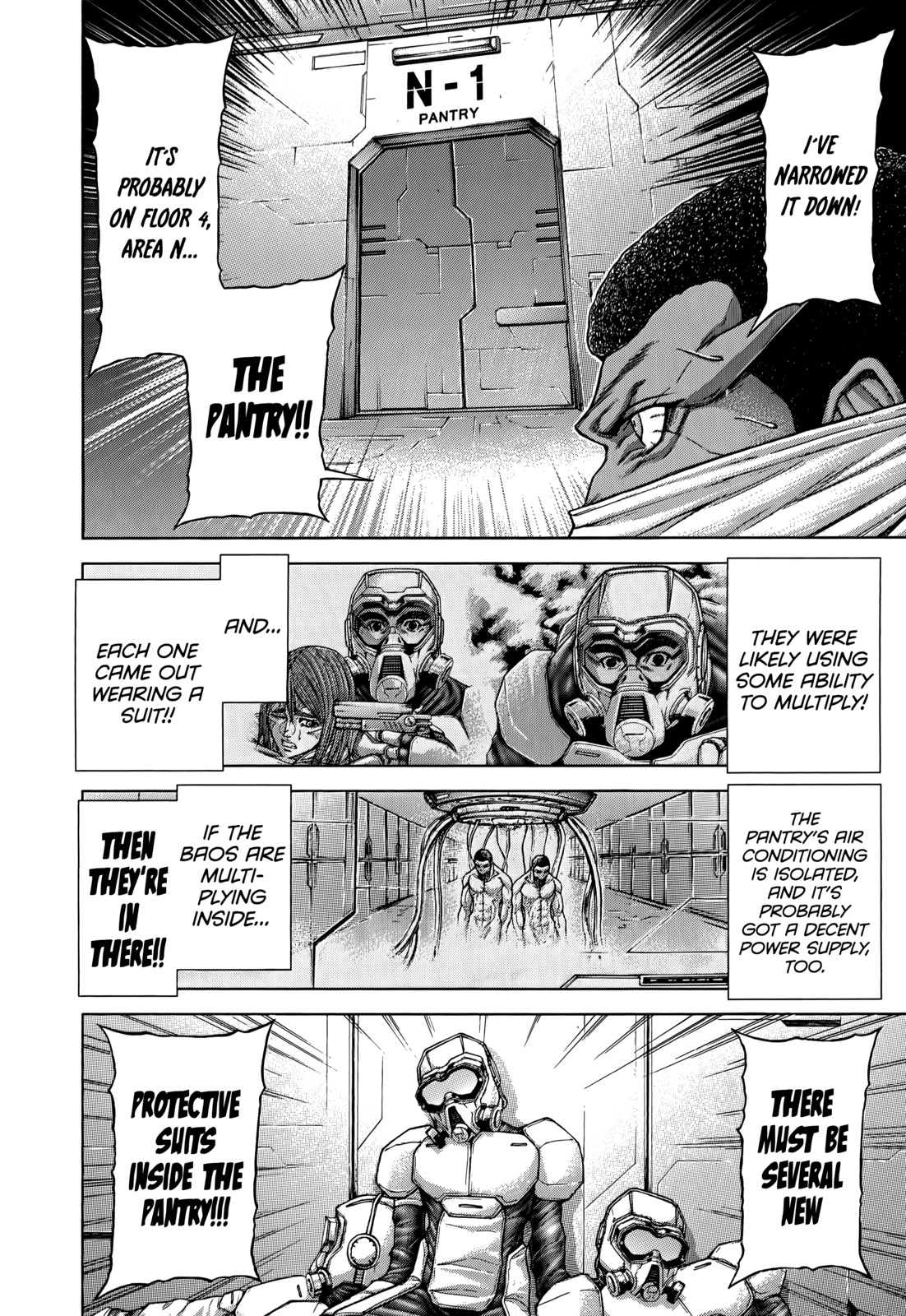 Terra Formars Chapter 97 page 17 - Chapter 97: ELEMENTS Position and Factors