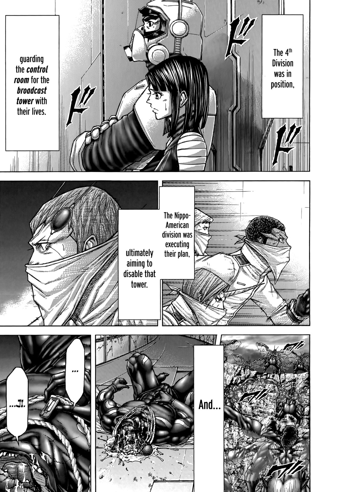 Terra Formars Chapter 97 page 18 - Chapter 97: ELEMENTS Position and Factors