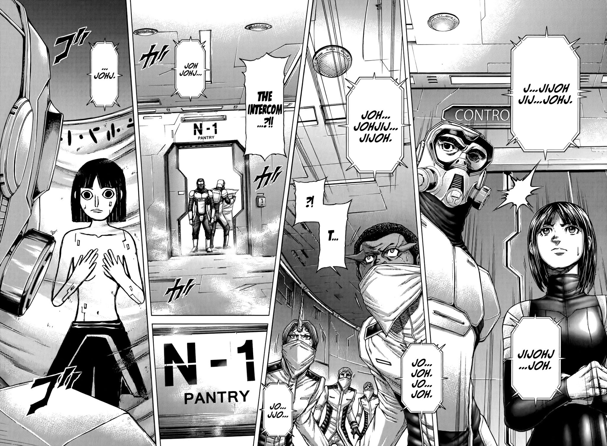 Terra Formars Chapter 97 page 19 - Chapter 97: ELEMENTS Position and Factors