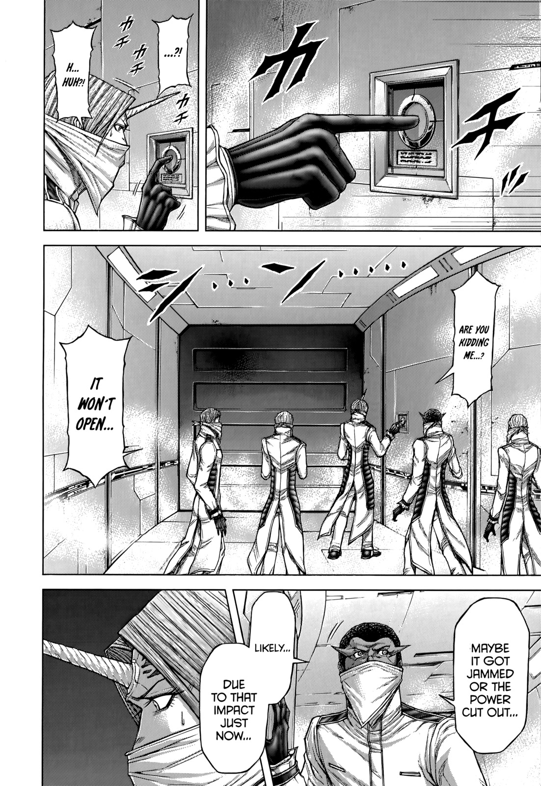 Terra Formars Chapter 97 page 7 - Chapter 97: ELEMENTS Position and Factors