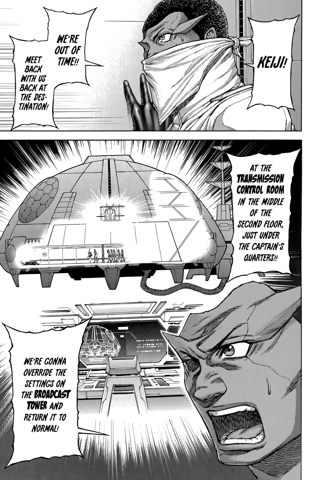 Terra Formars Chapter 97 page 8 - Chapter 97: ELEMENTS Position and Factors