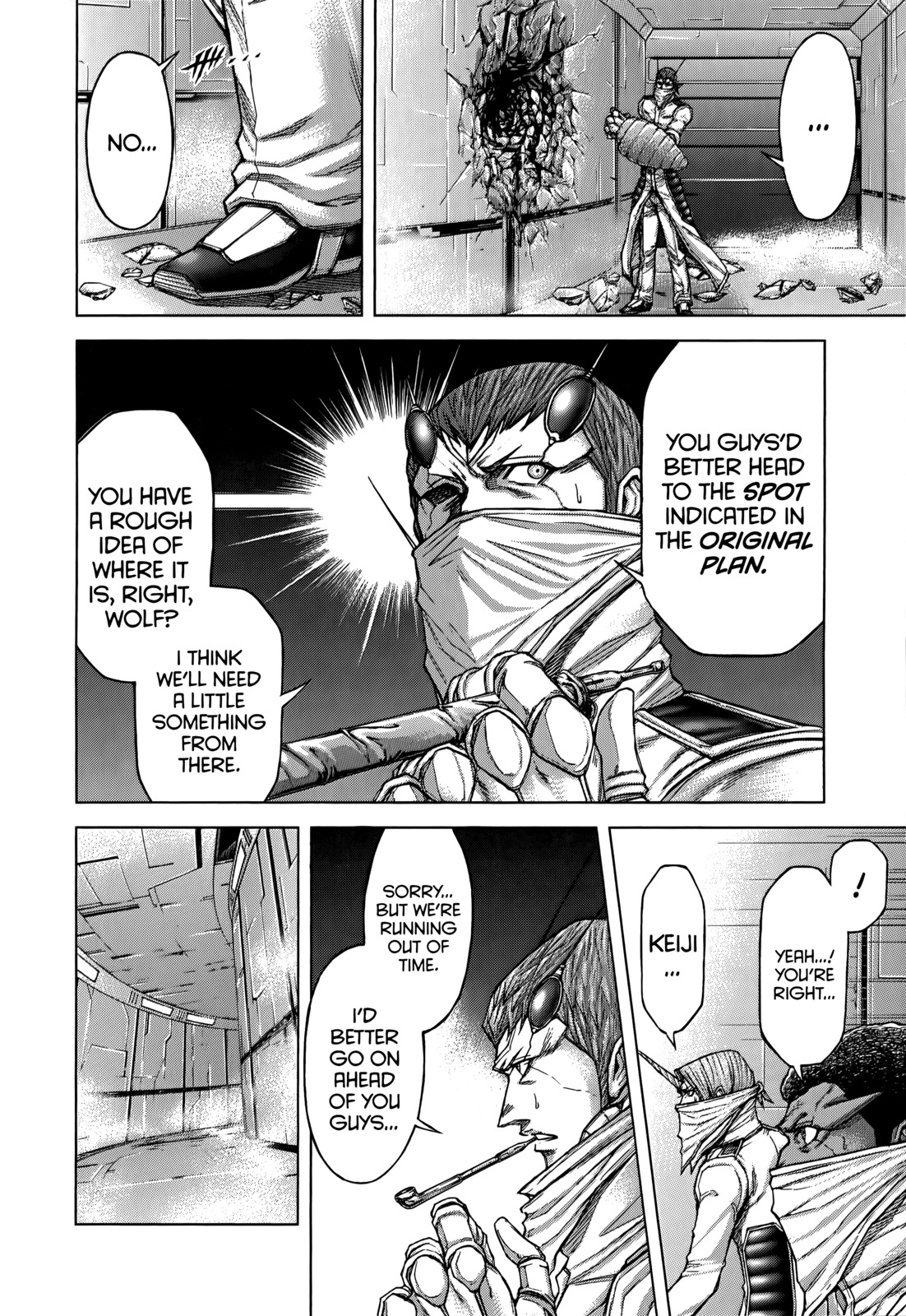 Terra Formars Chapter 97 page 9 - Chapter 97: ELEMENTS Position and Factors