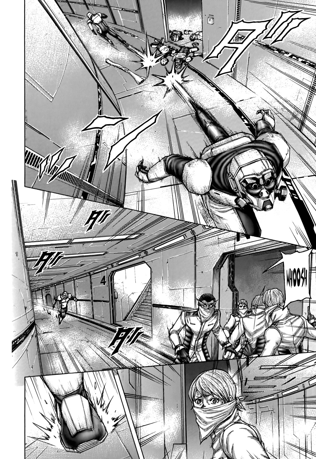 Terra Formars Chapter 98 page 11 - Chapter 98: THE SHELL Hostile Shell