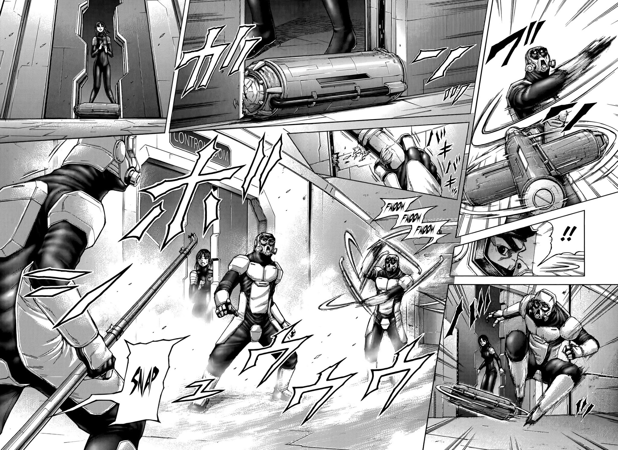 Terra Formars Chapter 98 page 15 - Chapter 98: THE SHELL Hostile Shell