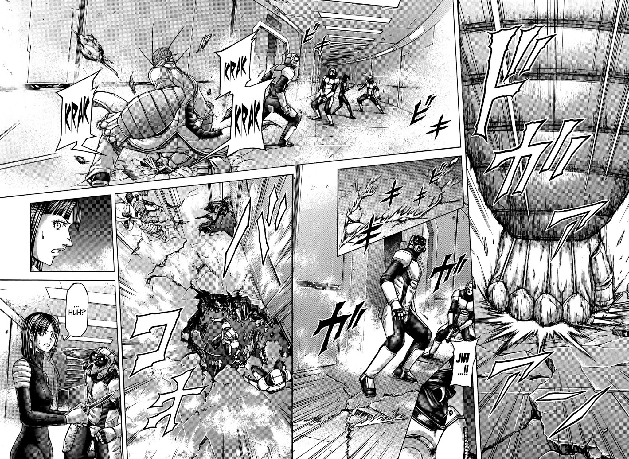 Terra Formars Chapter 99 page 13 - Chapter 99: SECRET OBJECT Guardsmen