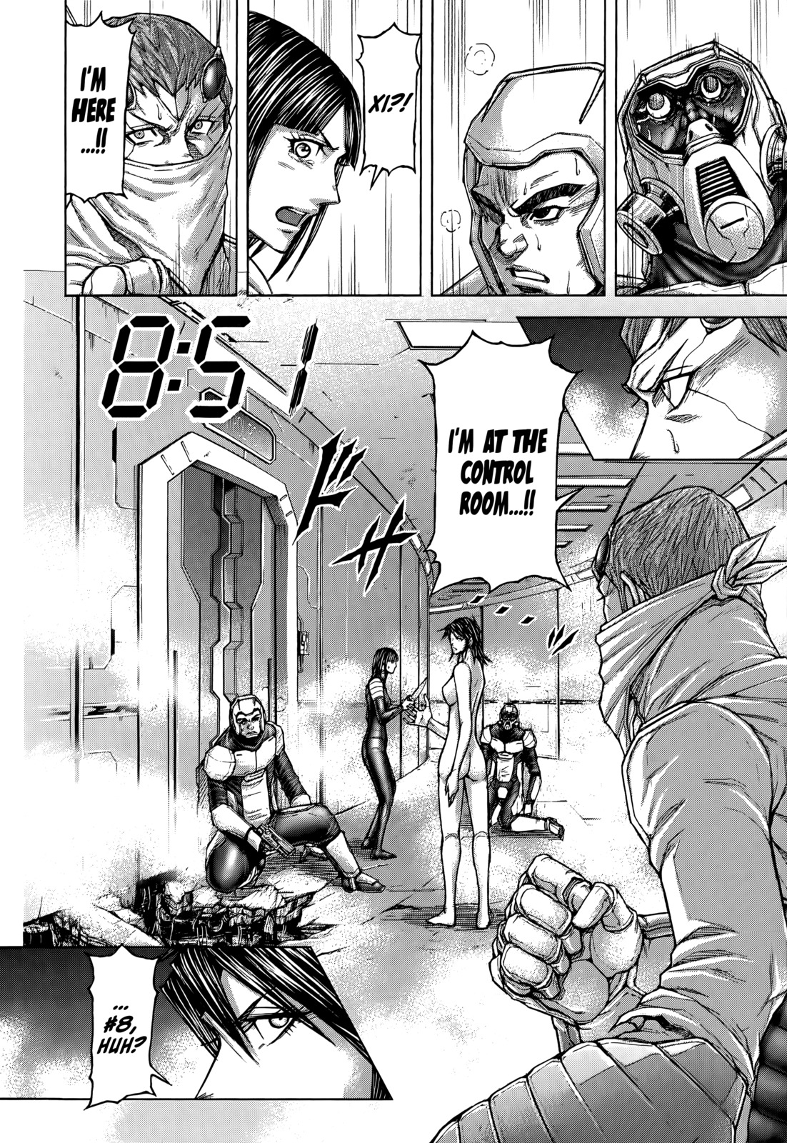 Terra Formars Chapter 99 page 16 - Chapter 99: SECRET OBJECT Guardsmen