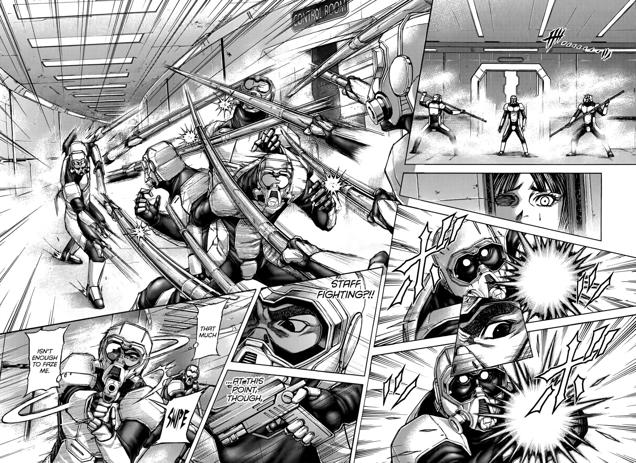 Terra Formars Chapter 99 page 2 - Chapter 99: SECRET OBJECT Guardsmen