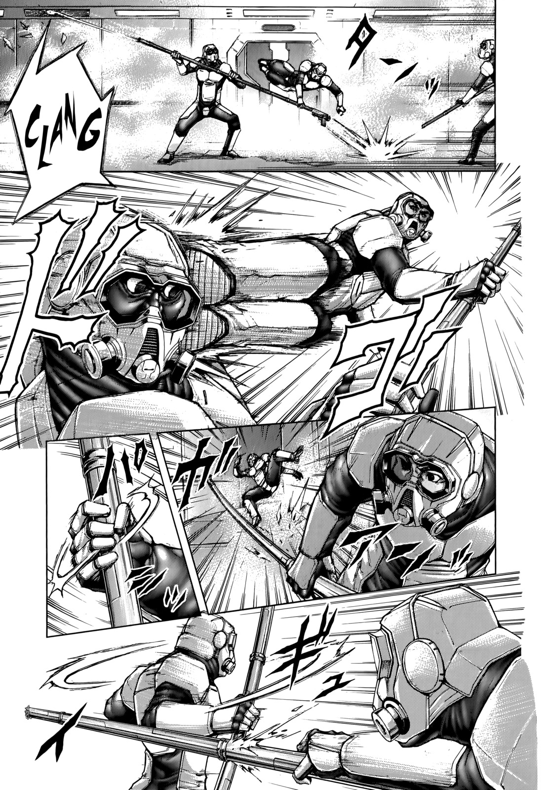 Terra Formars Chapter 99 page 4 - Chapter 99: SECRET OBJECT Guardsmen