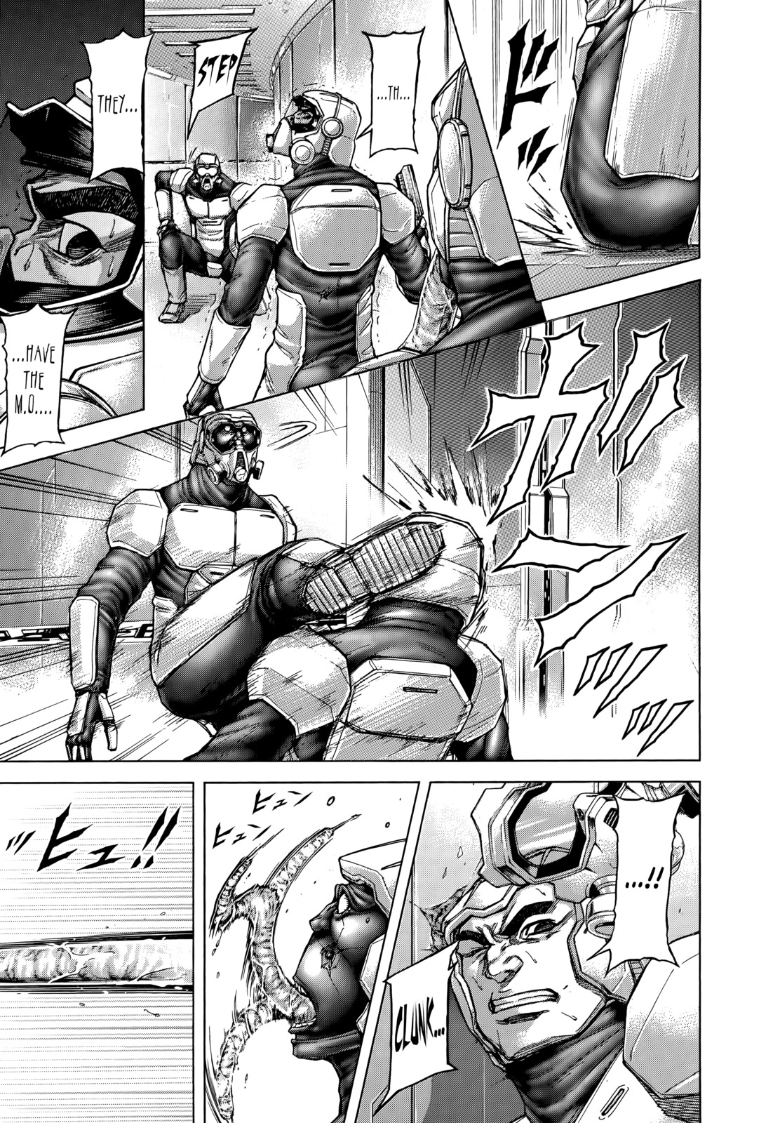 Terra Formars Chapter 99 page 8 - Chapter 99: SECRET OBJECT Guardsmen