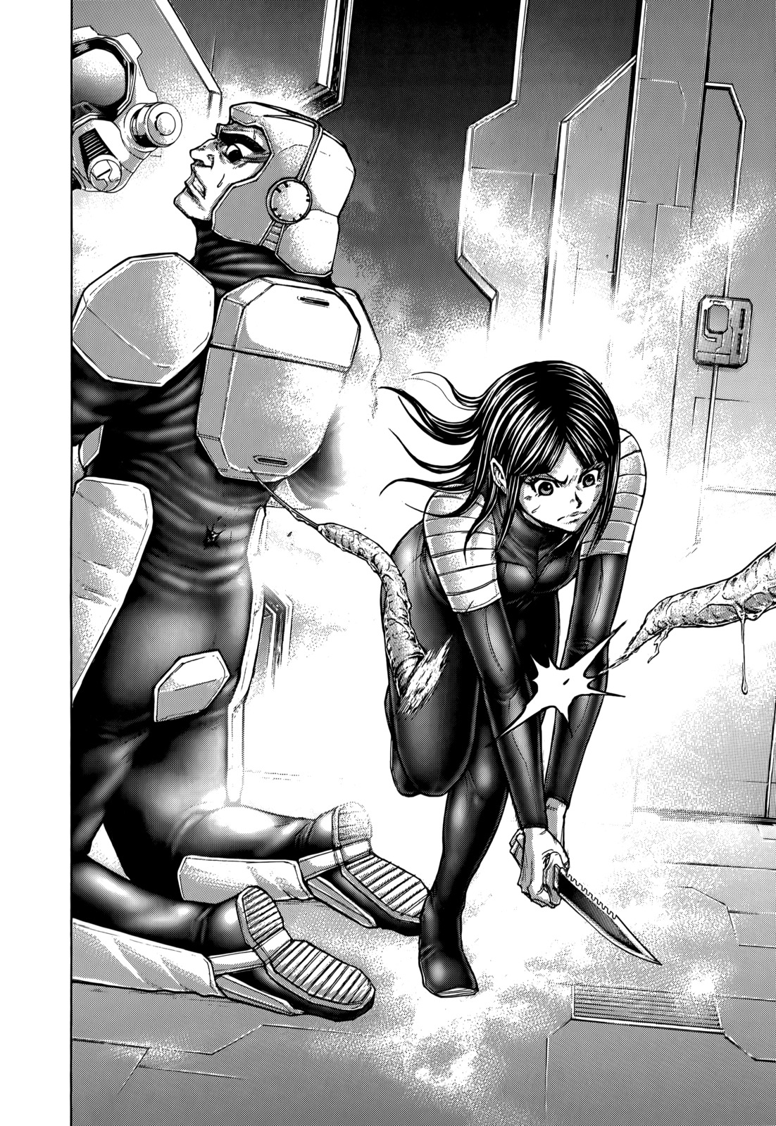 Terra Formars Chapter 99 page 9 - Chapter 99: SECRET OBJECT Guardsmen