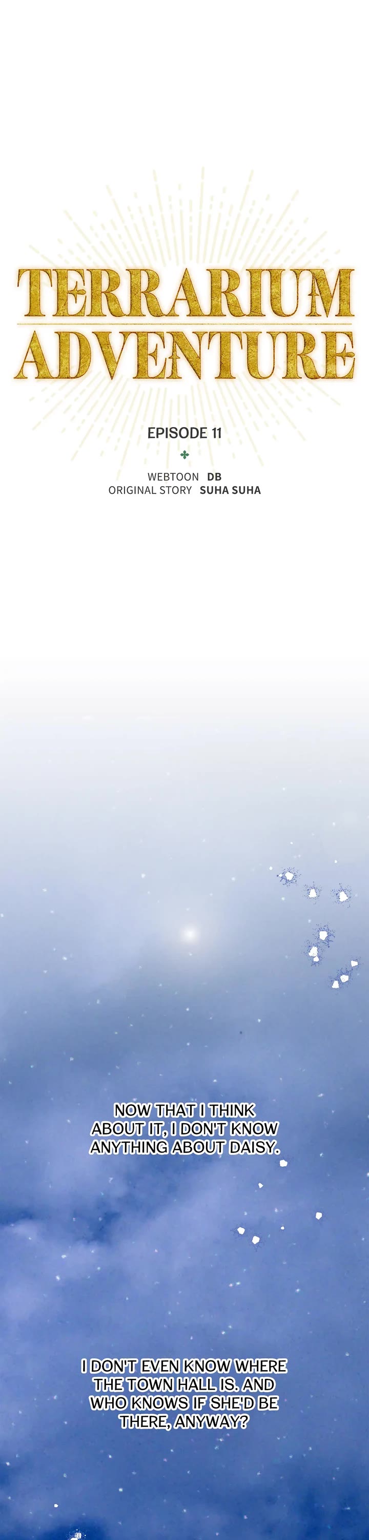 Terrarium Adventure Chapter 11 page 1 - Chapter 11