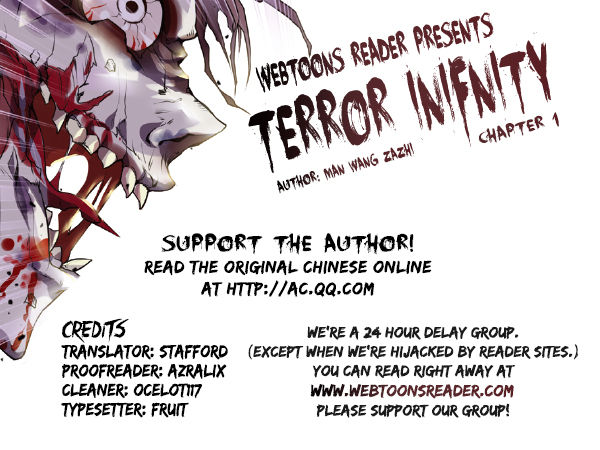 Terror Infinity Chapter 1 page 1 - Chapter 1