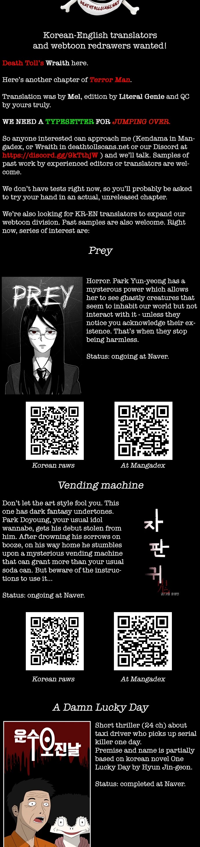 Terror Man Chapter 167 page 30 - Chapter 167