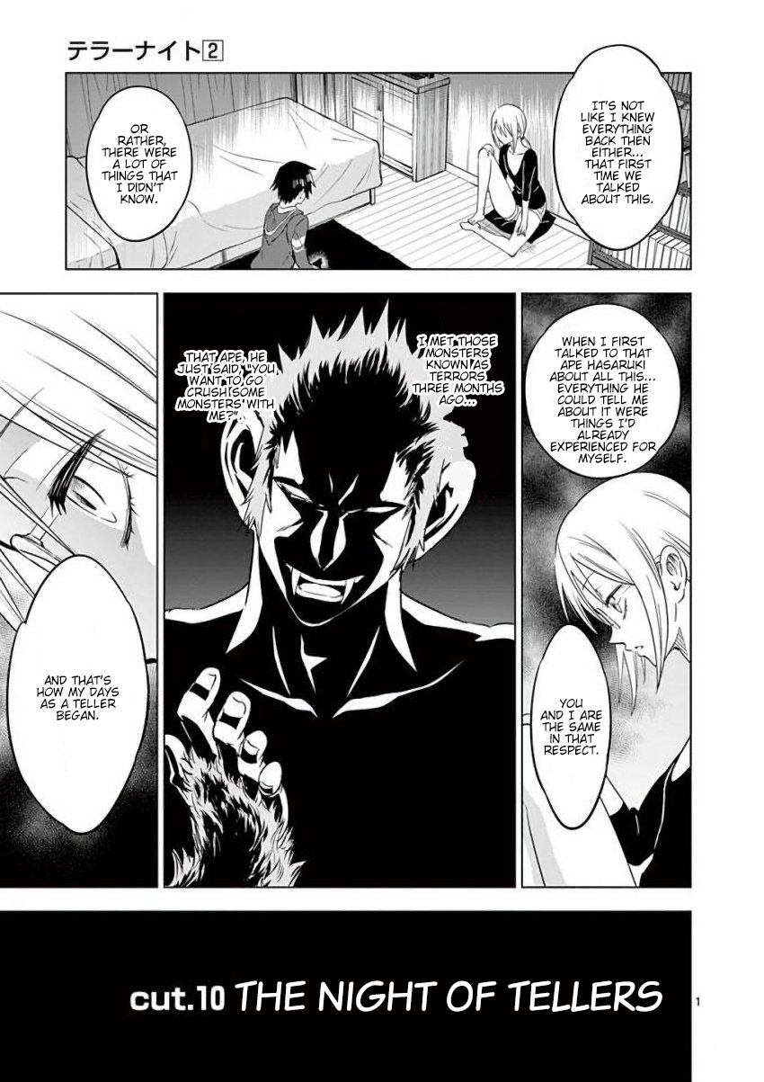 Terror Night Chapter 10 page 1 - Chapter 10: The Night of Tellers