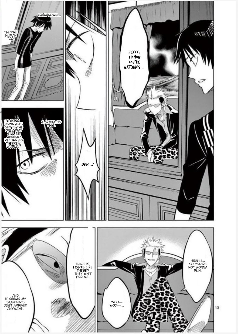 Terror Night Chapter 12 page 13 - Chapter 12: Kisaragi Station