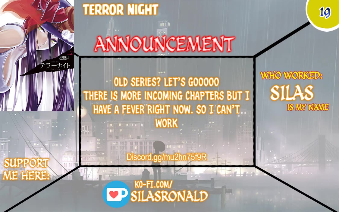 Terror Night Chapter 19 page 1 - Chapter 19: You Can Act like a Man!