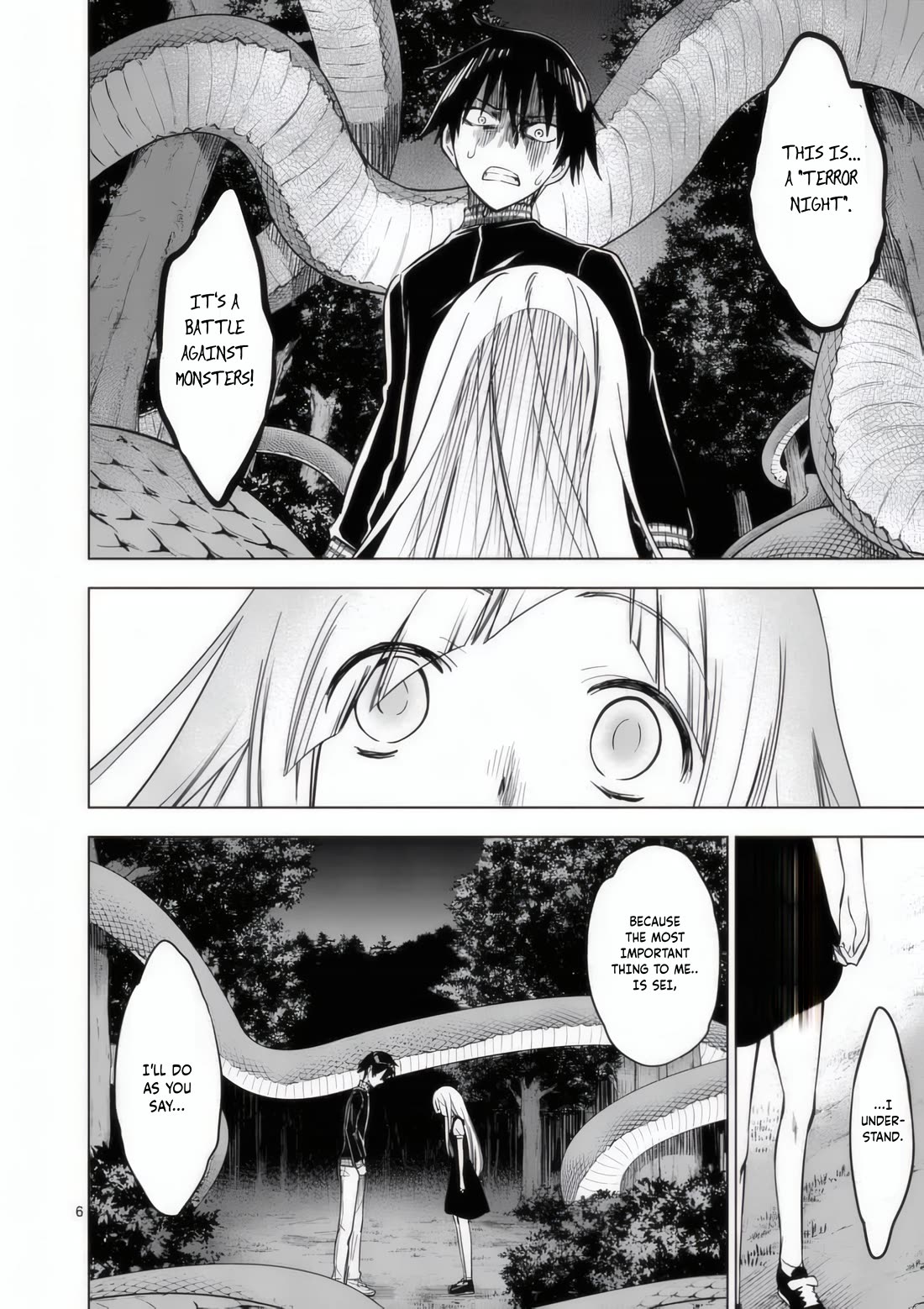 Terror Night Chapter 28 page 7 - Chapter 28: Gaze Into The Abyss