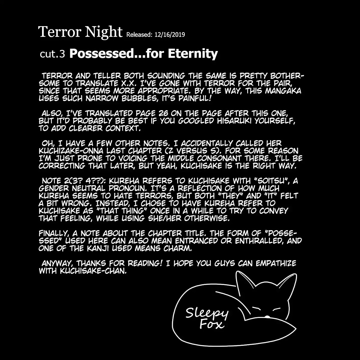 Terror Night Chapter 3 page 27 - Chapter 3: Possessed...for Eternity