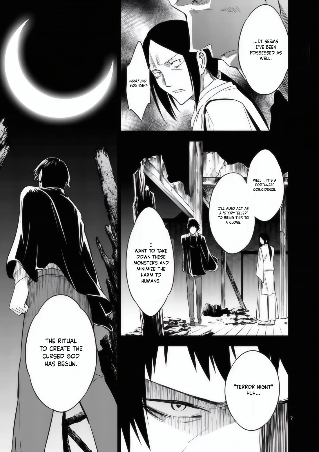 Terror Night Chapter 30 page 8 - Chapter 30: Knowing Nothing