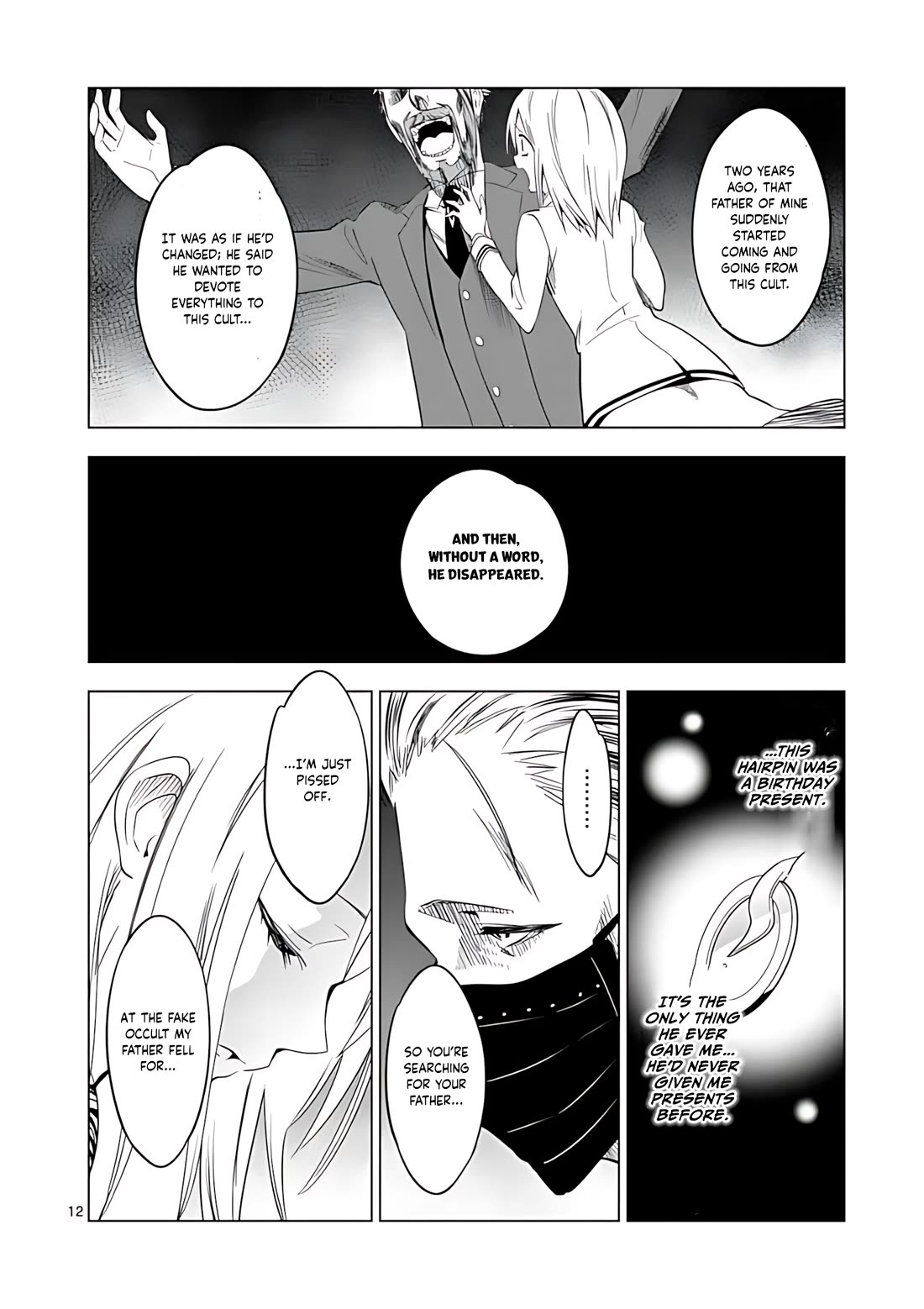 Terror Night Chapter 37 page 12 - Chapter 37: Creating God