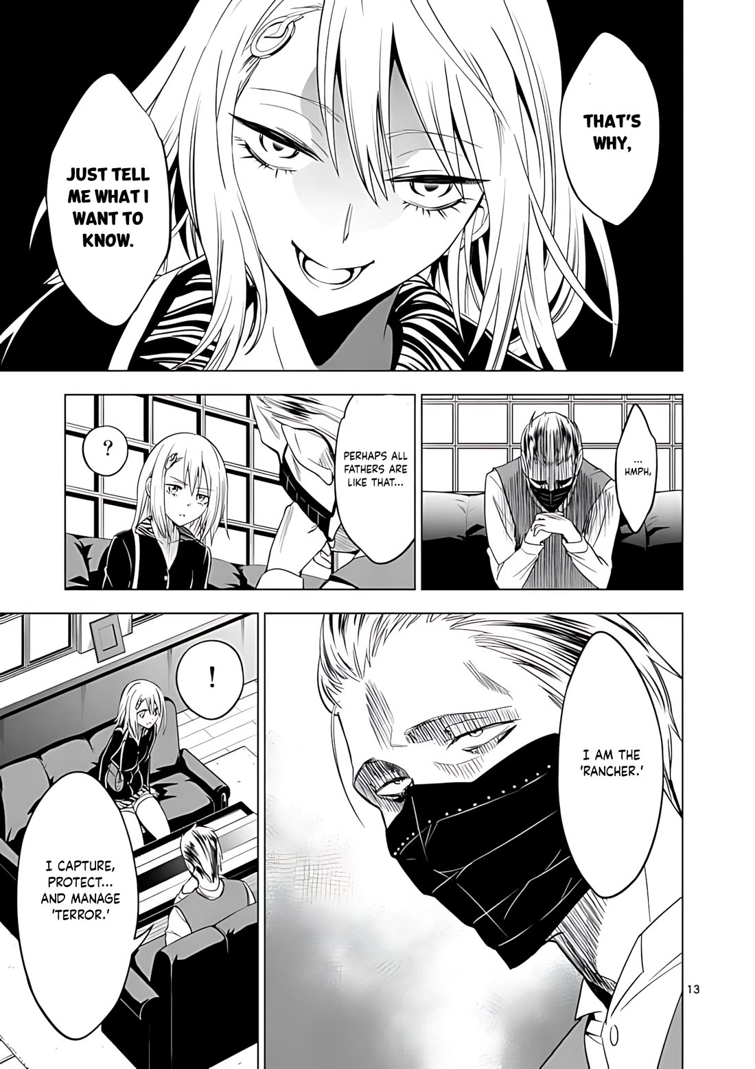 Terror Night Chapter 37 page 13 - Chapter 37: Creating God