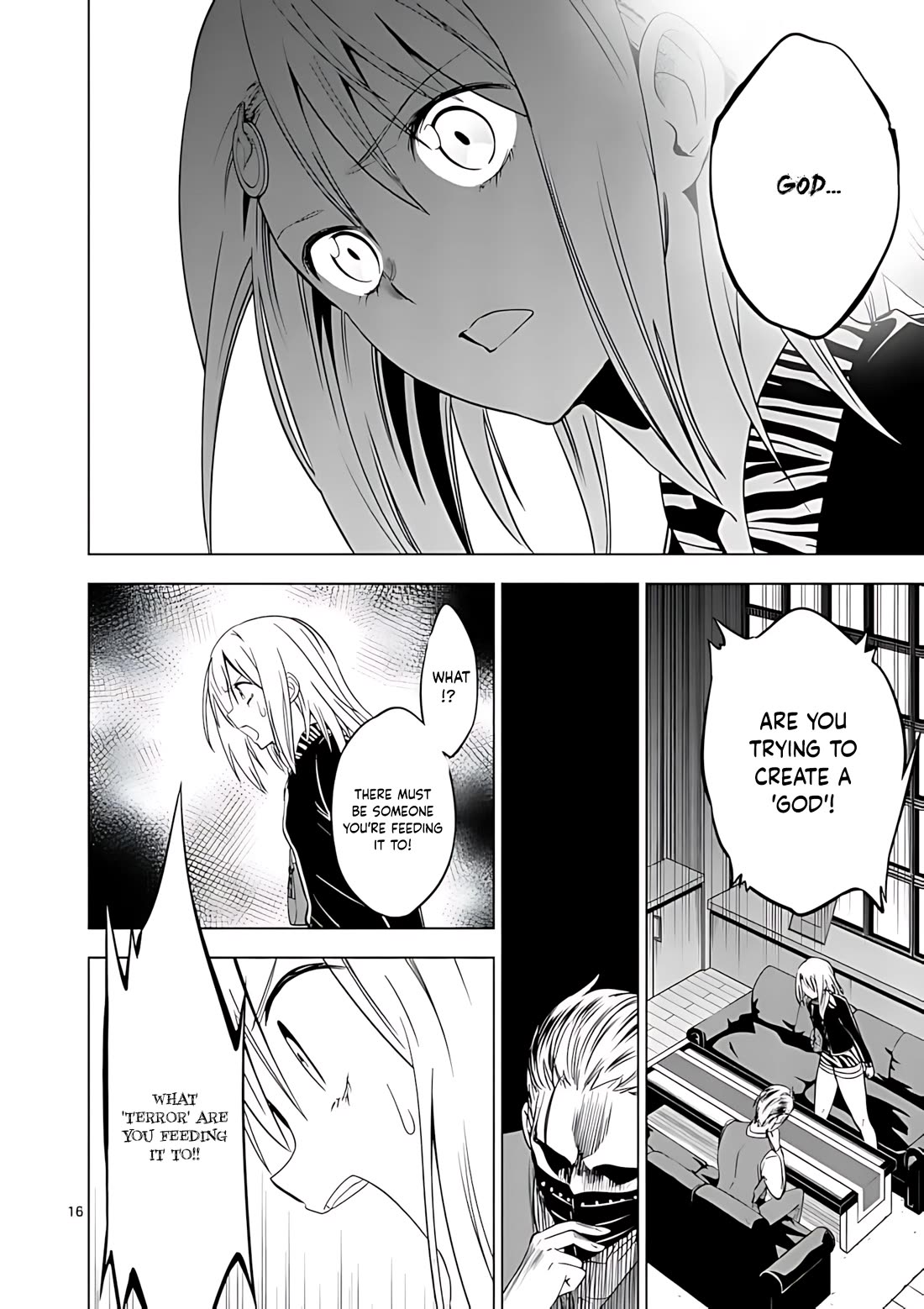 Terror Night Chapter 37 page 16 - Chapter 37: Creating God