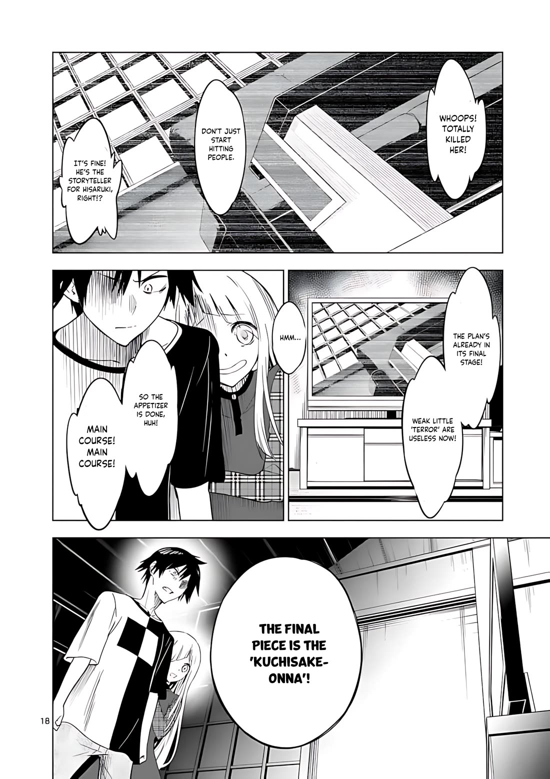 Terror Night Chapter 37 page 18 - Chapter 37: Creating God