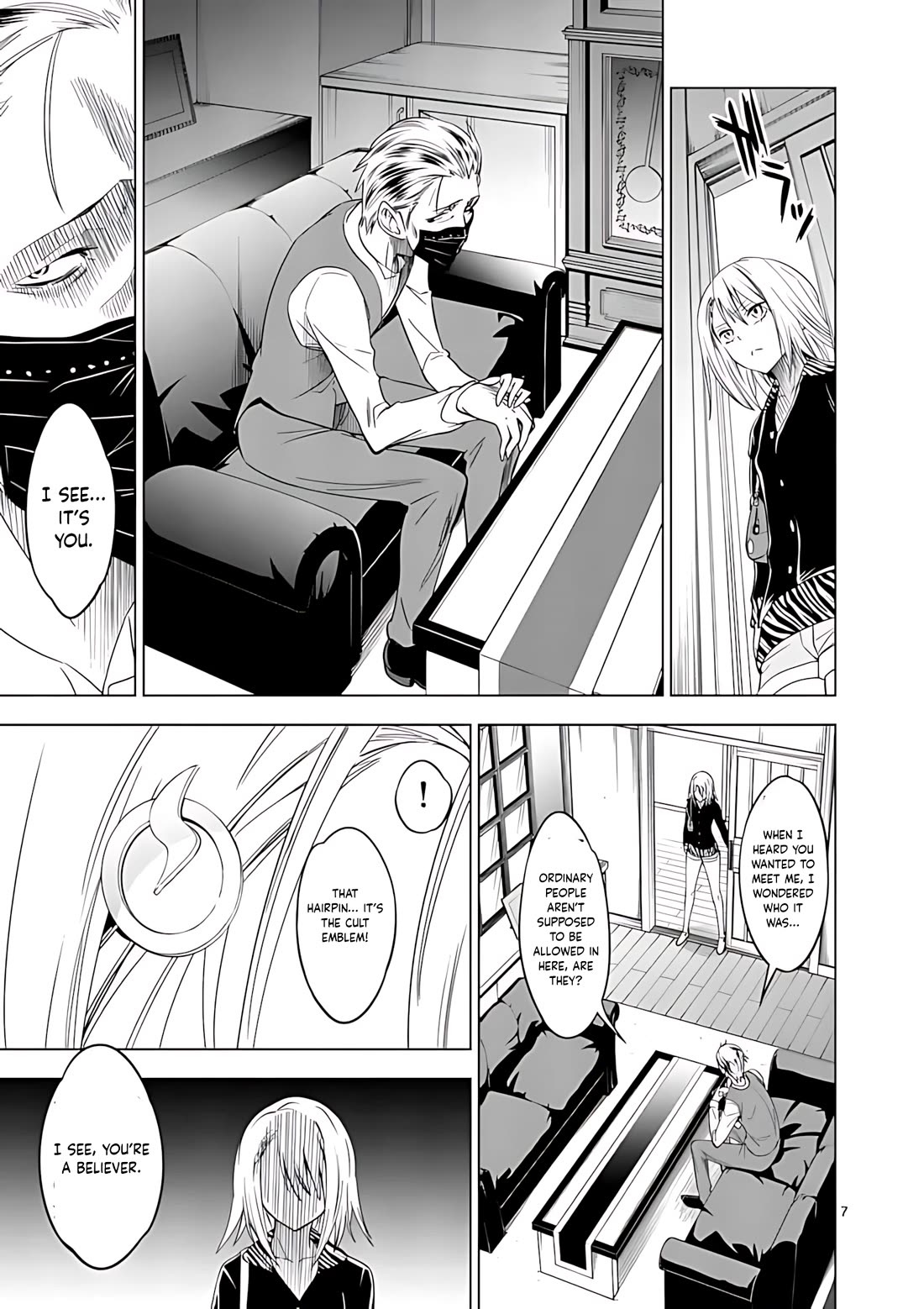 Terror Night Chapter 37 page 7 - Chapter 37: Creating God