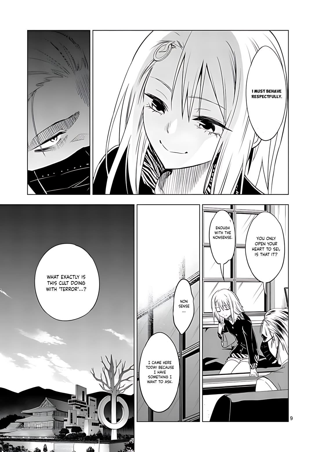 Terror Night Chapter 37 page 9 - Chapter 37: Creating God
