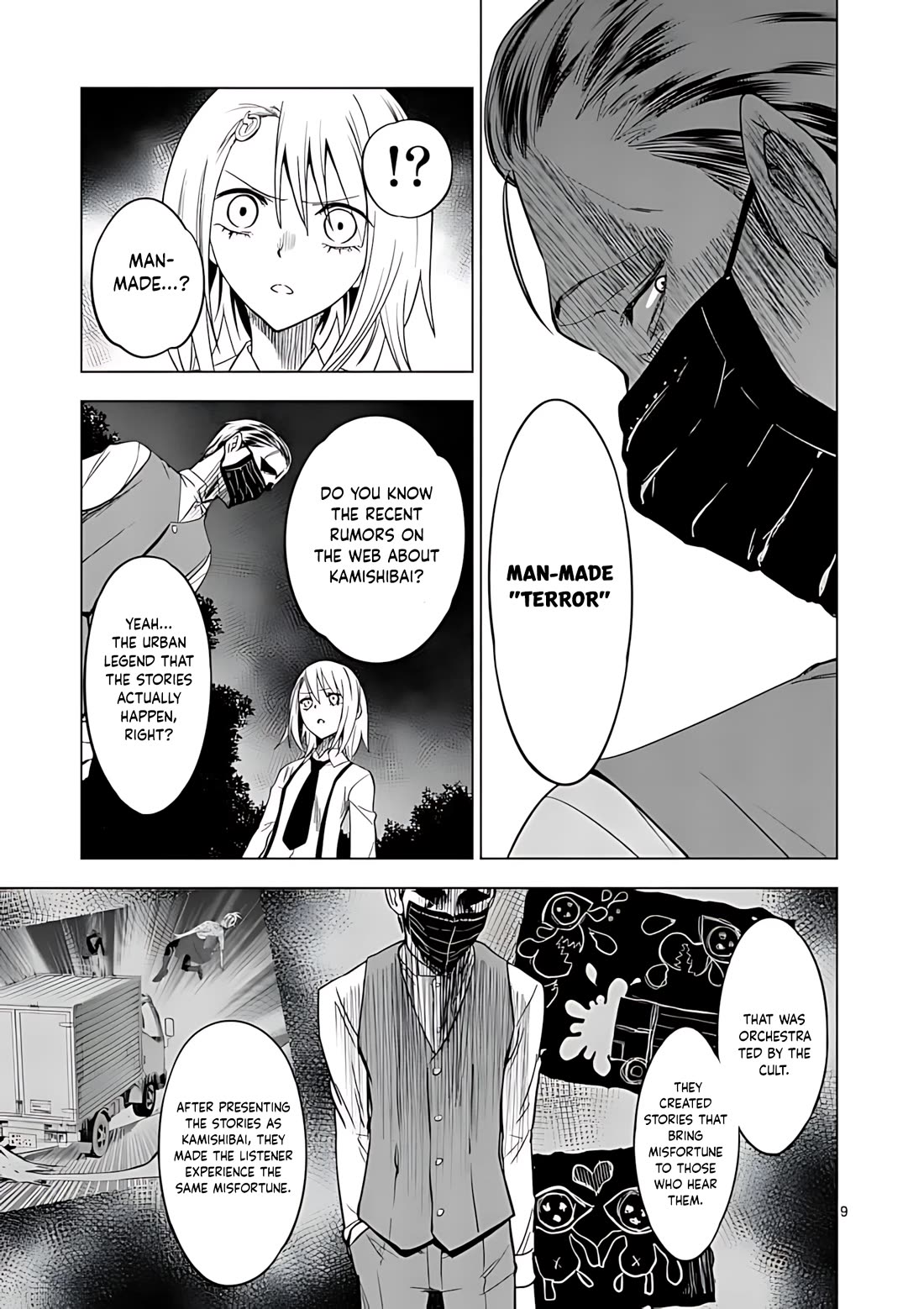 Terror Night Chapter 40 page 10 - Chapter 40: Go Forth, Young God