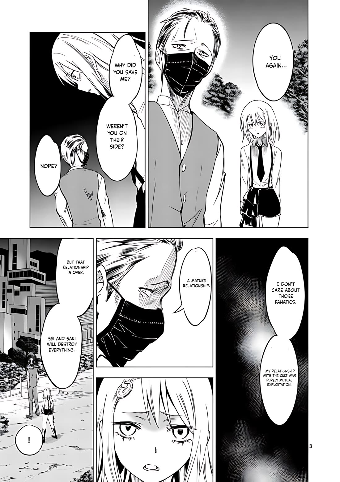 Terror Night Chapter 40 page 4 - Chapter 40: Go Forth, Young God