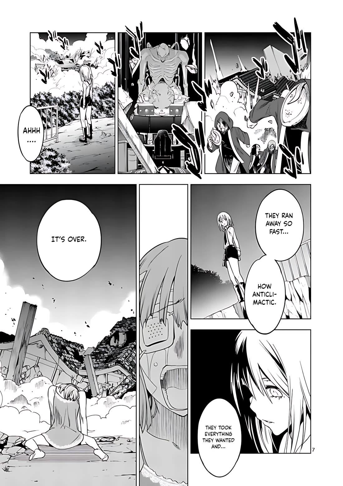 Terror Night Chapter 40 page 8 - Chapter 40: Go Forth, Young God