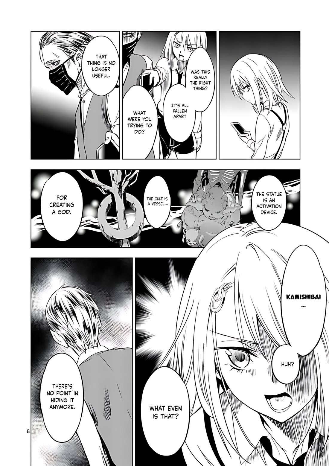 Terror Night Chapter 40 page 9 - Chapter 40: Go Forth, Young God