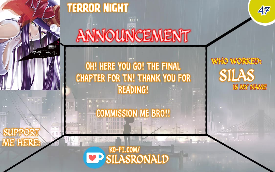 Terror Night Chapter 47 page 1 - Chapter 47: Last cut [END]