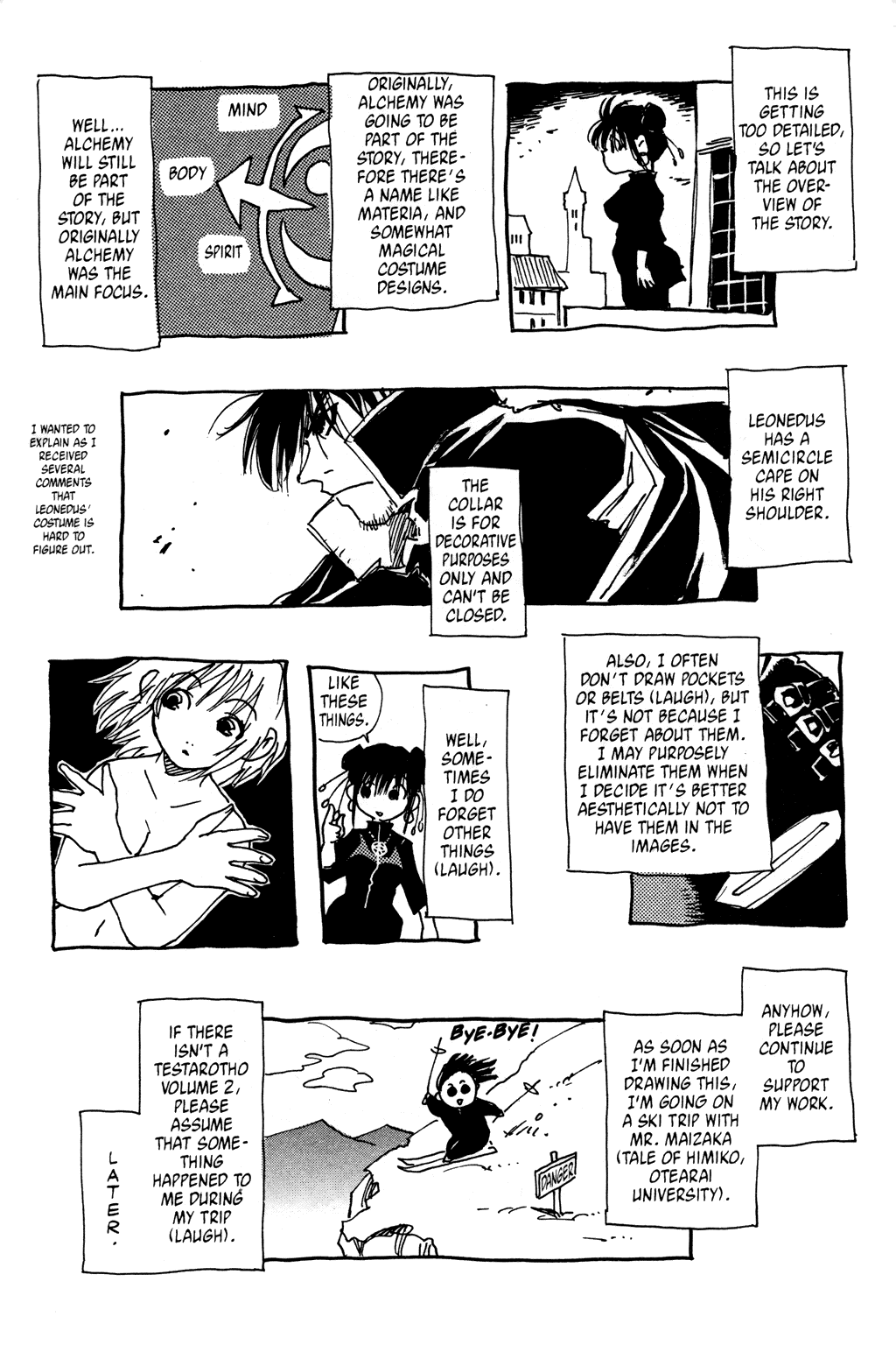 Testarotho Chapter 4.5 page 4 - Chapter 4.5: Omake: The Bizarro Life of Sanbei Kei