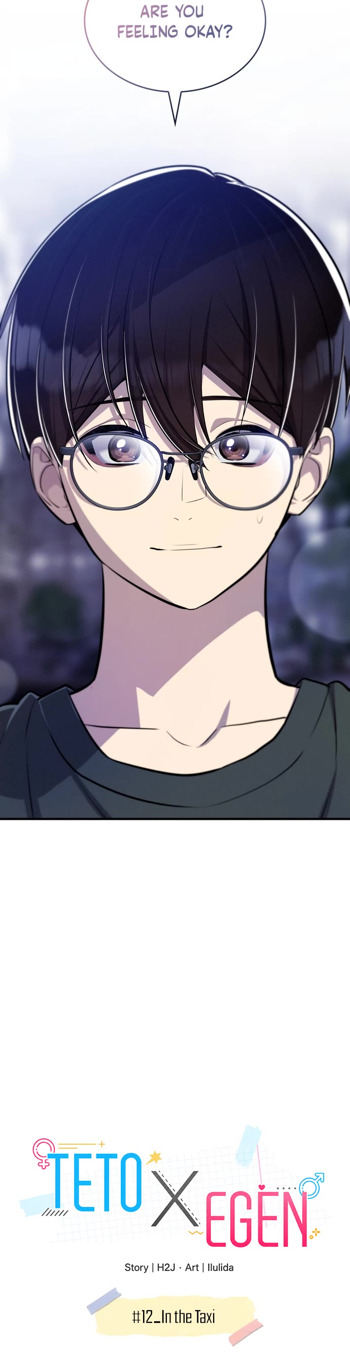 Teto X Egen Chapter 12 page 3 - Chapter 12: #12_In the Taxi
