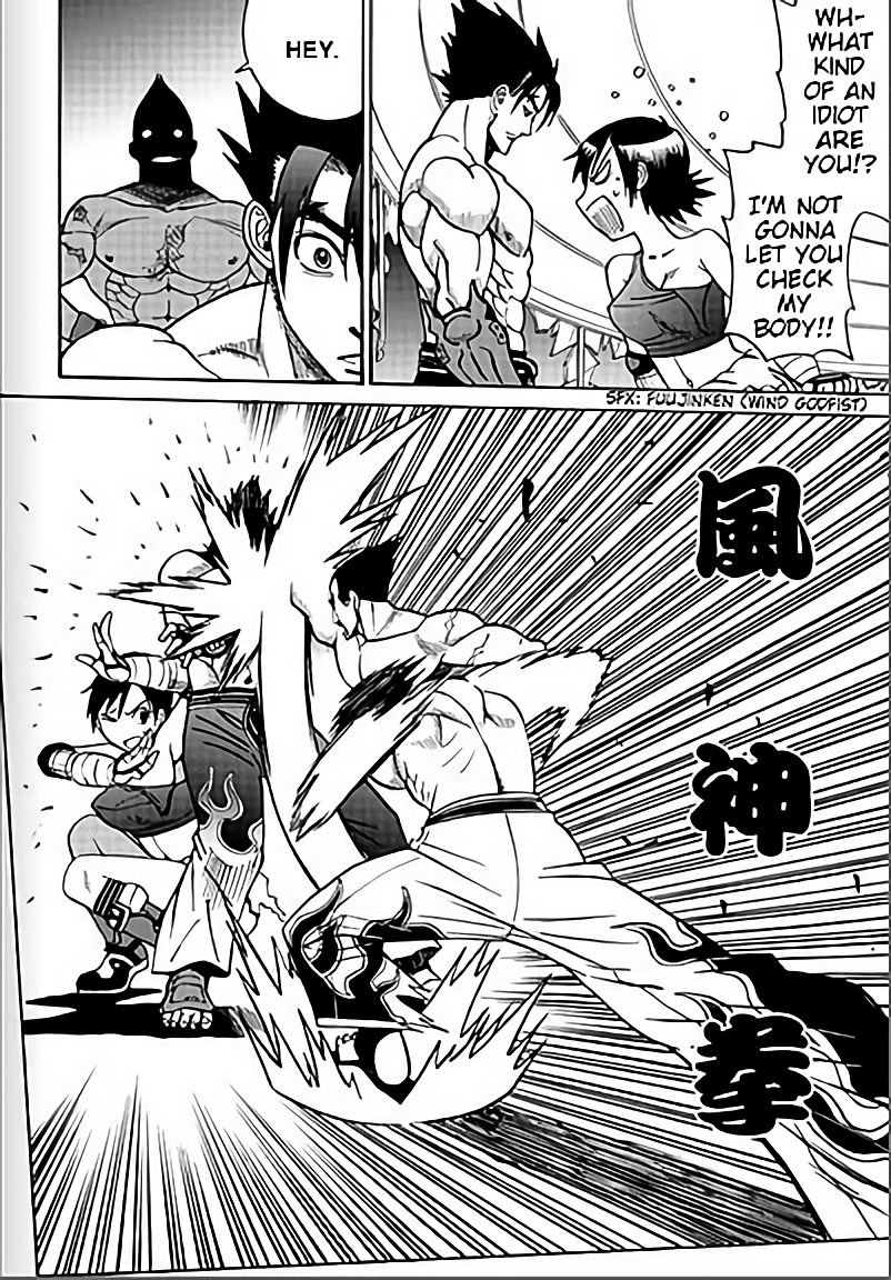 Tetsuman - Tekken Comic Chapter 10 page 18 - Chapter 10: Unchained Heart