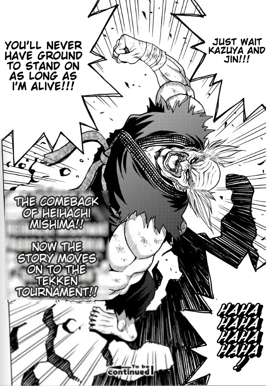 Tetsuman - Tekken Comic Chapter 11 page 22 - Chapter 11: Dawn's Legend [END]