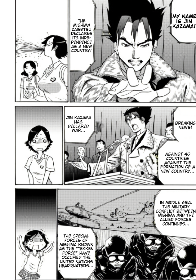 Tetsuman - Tekken Comic Chapter 2 page 10 - Chapter 2 - Girl Bomb