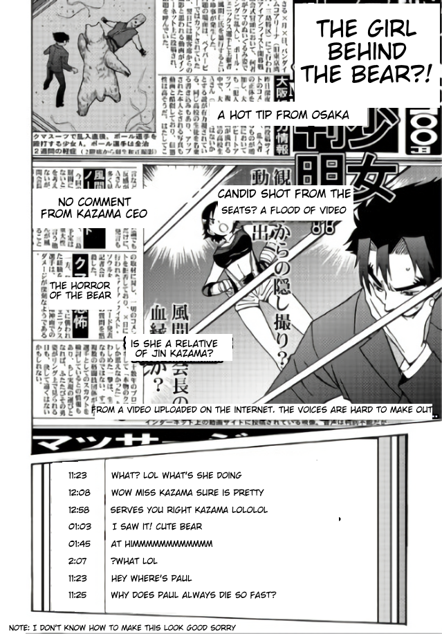 Tetsuman - Tekken Comic Chapter 2 page 18 - Chapter 2 - Girl Bomb