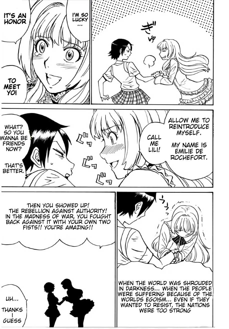 Tetsuman - Tekken Comic Chapter 3 page 15 - Chapter 3: Wild Flowers