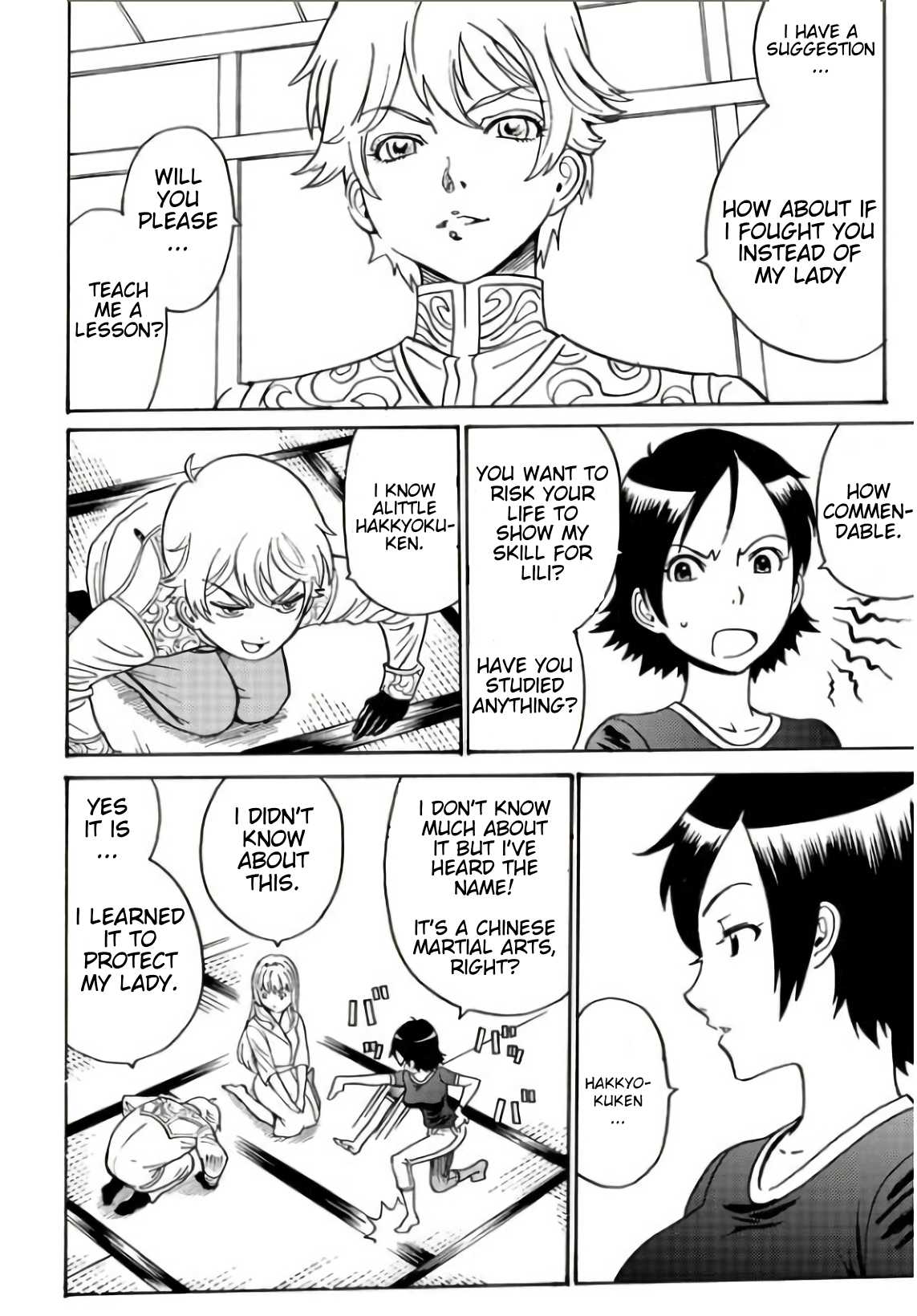 Tetsuman - Tekken Comic Chapter 4 page 14 - Chapter 4: Dusk's Paper Airplane