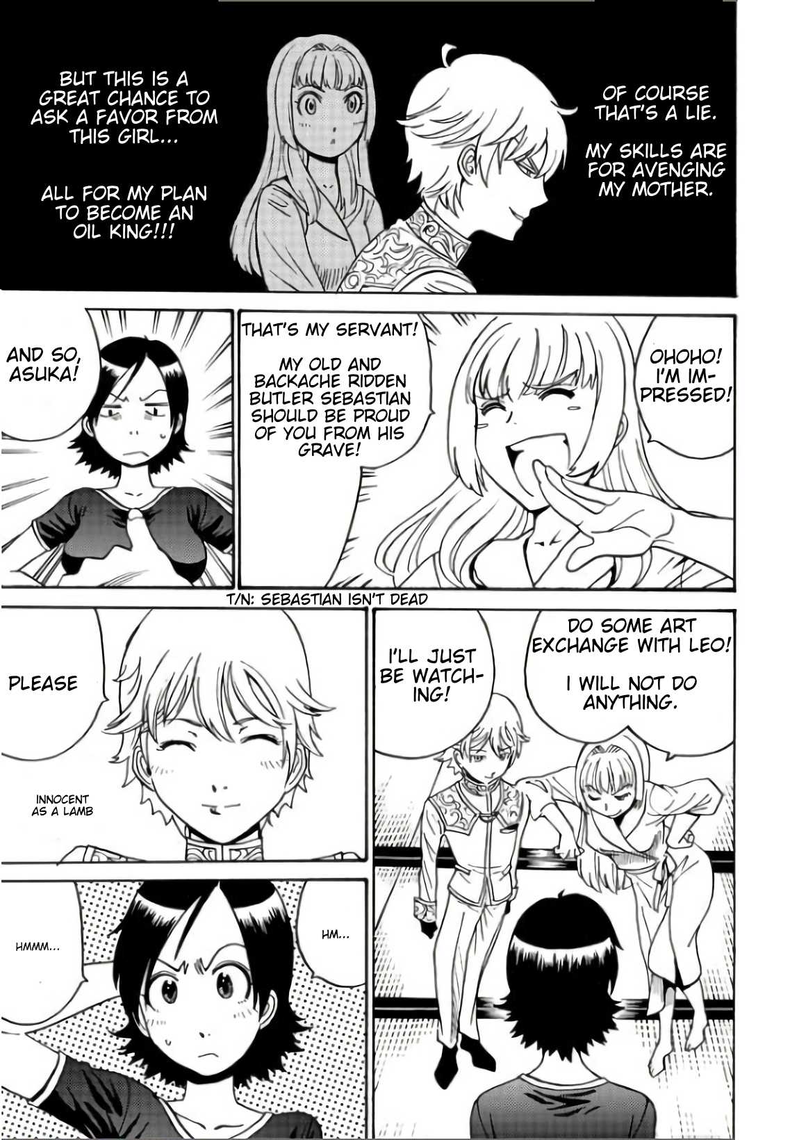 Tetsuman - Tekken Comic Chapter 4 page 15 - Chapter 4: Dusk's Paper Airplane