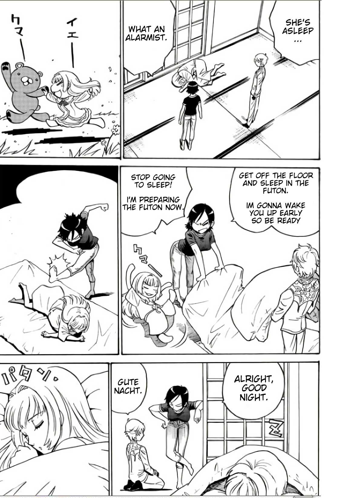 Tetsuman - Tekken Comic Chapter 4 page 19 - Chapter 4: Dusk's Paper Airplane